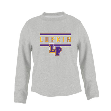 Lufkin Panthers LP Script Mascot #4 Women's Sweatshirt