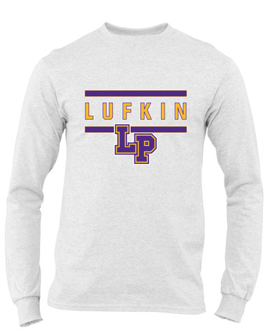 Lufkin Panthers LP Script Mascot #4 Men's Premium LS T-Shirt