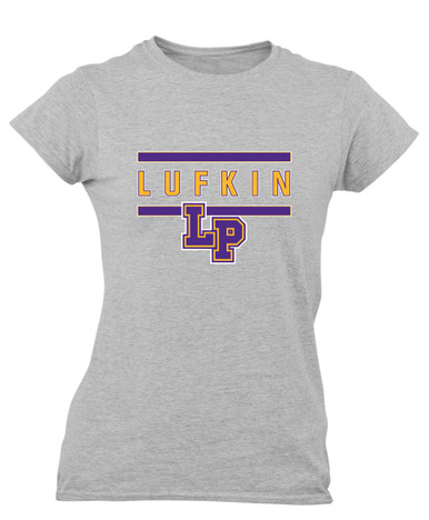Lufkin Panthers LP Script Mascot #4 Women's Premium SS T-Shirt