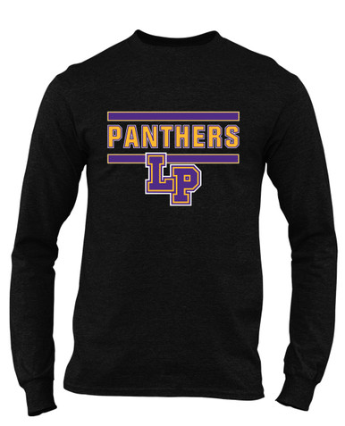 Lufkin Panthers LP Script Mascot #5 Men's Premium LS T-Shirt