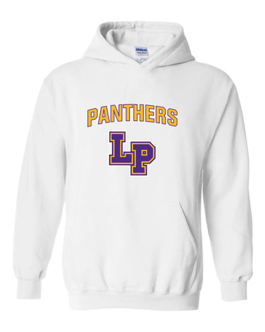 Lufkin Panthers LP Script Mascot #6 Men's Hoodie