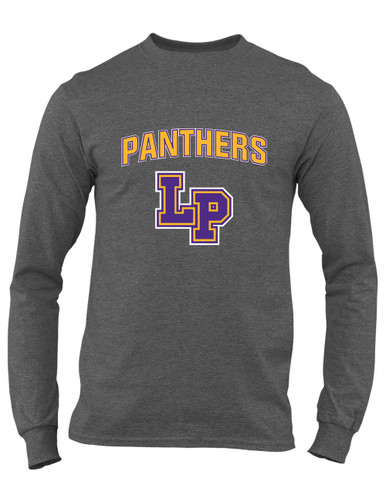 Lufkin Panthers LP Script Mascot #6 Men's Premium LS T-Shirt