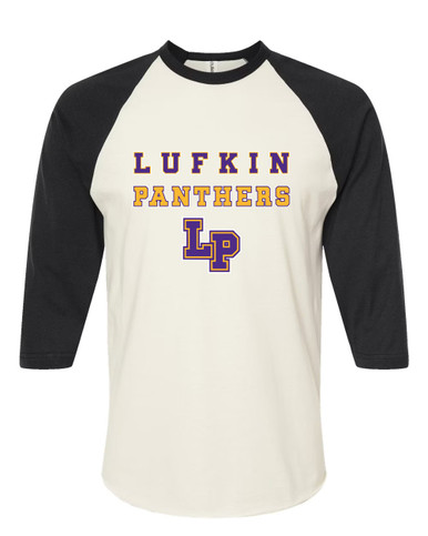 Lufkin Panthers LP Script Spirit Women's Baseball T-Shirt
