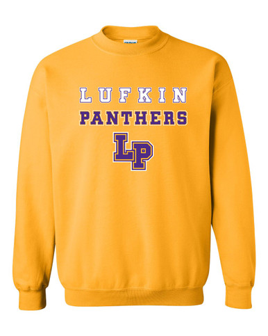 Lufkin Panthers LP Script Spirit Men's Sweatshirt