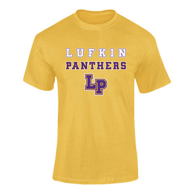 Lufkin Panthers LP Script Spirit Men's SS T-Shirt