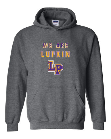 Lufkin Panthers LP Script We Are Men's Hoodie