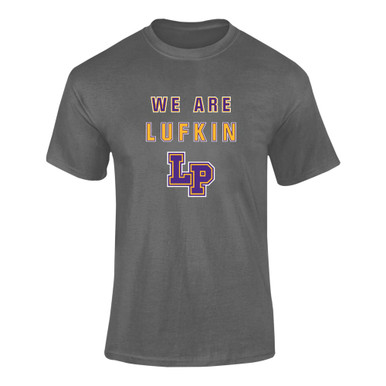 Lufkin Panthers LP Script We Are Men's Premium SS T-Shirt