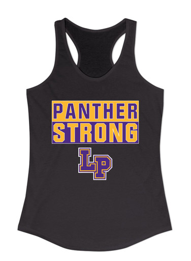 Lufkin Panthers LP Script Strong #1 Women's Tank Top