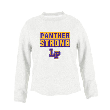 Lufkin Panthers LP Script Strong #1 Women's Sweatshirt