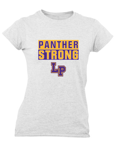 Lufkin Panthers LP Script Strong #1 Women's SS T-Shirt