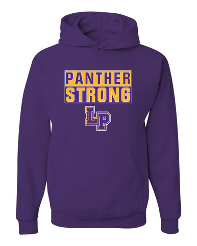 Lufkin Panthers LP Script Strong #1 Men's Premium Hoodie