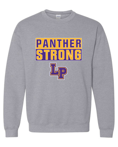 Lufkin Panthers LP Script Strong #1 Men's Sweatshirt