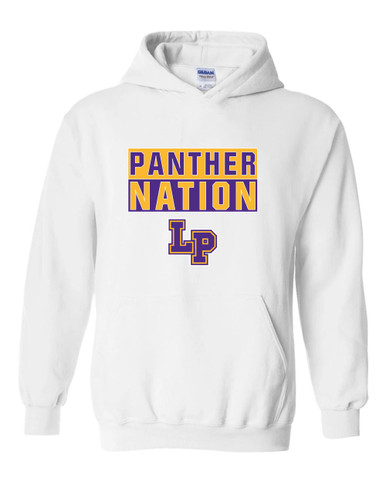 Lufkin Panthers LP Script Nation #1 Men's Hoodie