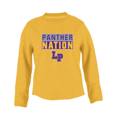Lufkin Panthers LP Script Nation #1 Women's Sweatshirt