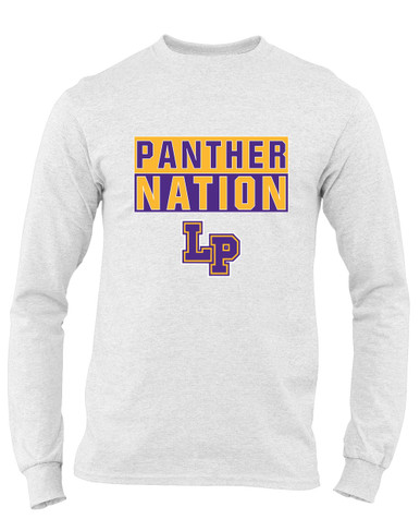 Lufkin Panthers LP Script Nation #1 Men's Premium LS T-Shirt