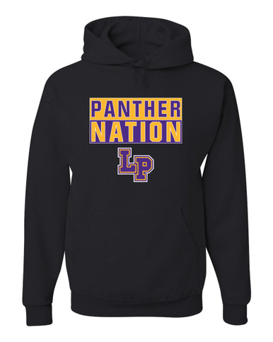 Lufkin Panthers LP Script Nation #1 Men's Premium Hoodie