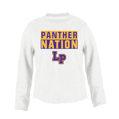 Lufkin Panthers LP Script Nation #1 Men's Sweatshirt