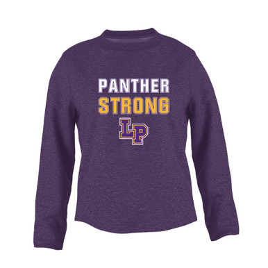 Lufkin Panthers LP Script Strong #2 Women's Sweatshirt