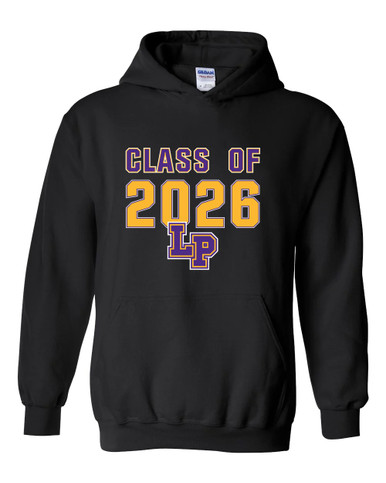 Lufkin Panthers LP Script Class of 2026 Men's Hoodie