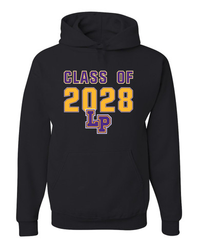 Lufkin Panthers LP Script Class of 2028 Men's Premium Hoodie