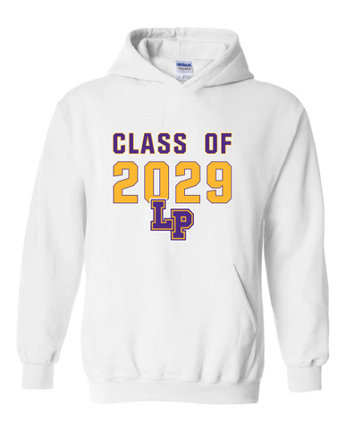 Lufkin Panthers LP Script Class of 2029 Men's Hoodie