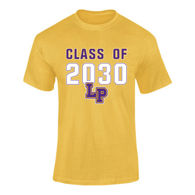 Lufkin Panthers LP Script Class of 2030 Men's SS T-Shirt