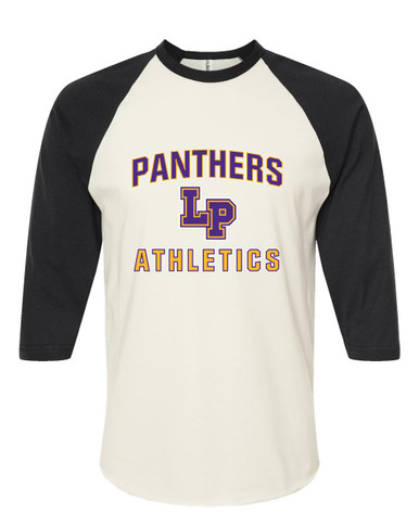 Lufkin Panthers LP Script Athletics Men's Baseball T-Shirt