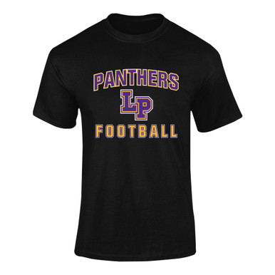 Lufkin Panthers LP Script Football #1 Men's Premium SS T-Shirt