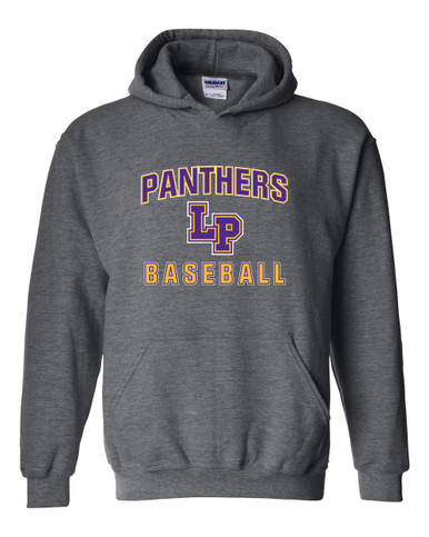 Lufkin Panthers LP Script Baseball #1 Men's Hoodie