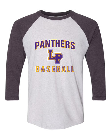 Lufkin Panthers LP Script Baseball #1 Men's Baseball T-Shirt