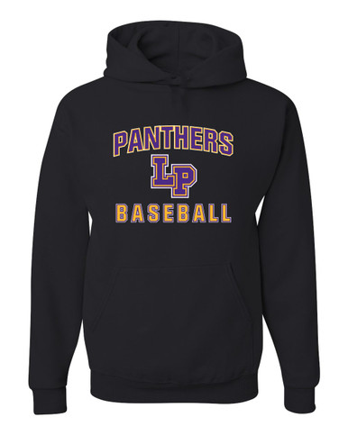 Lufkin Panthers LP Script Baseball #1 Men's Premium Hoodie