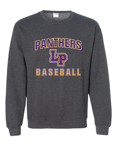 Lufkin Panthers LP Script Baseball #1 Men's Sweatshirt