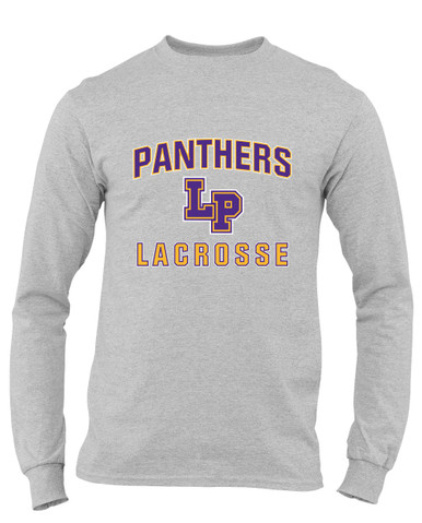 Lufkin Panthers LP Script Lacrosse Men's Premium LS T-Shirt