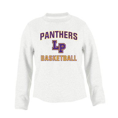 Lufkin Panthers LP Script Basketball #1 Men's Sweatshirt