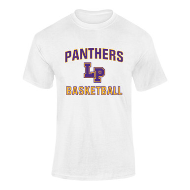 Lufkin Panthers LP Script Basketball #1 Men's Premium SS T-Shirt