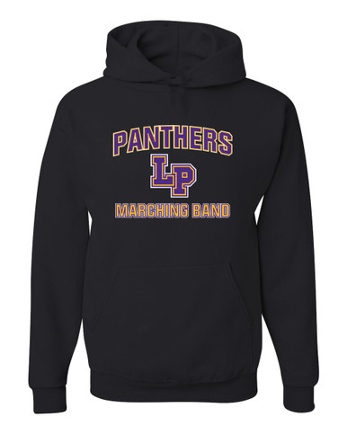 Lufkin Panthers LP Script Marching Band Men's Premium Hoodie