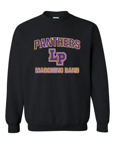 Lufkin Panthers LP Script Marching Band Men's Sweatshirt