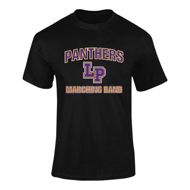 Lufkin Panthers LP Script Marching Band Men's Premium SS T-Shirt