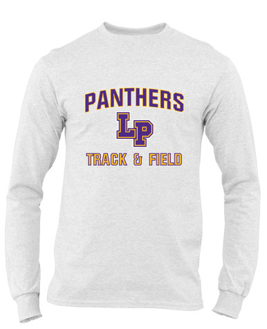 Lufkin Panthers LP Script Track & Field Men's Premium LS T-Shirt