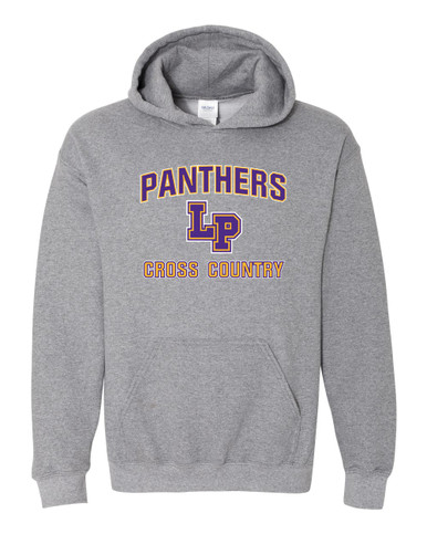 Lufkin Panthers LP Script Cross Country Men's Hoodie