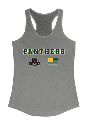Bruton Panthers Team Colors Flag Women's Tank Top