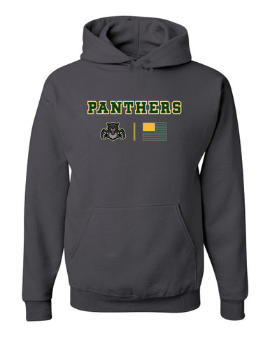 Bruton Panthers Team Colors Flag Men's Premium Hoodie