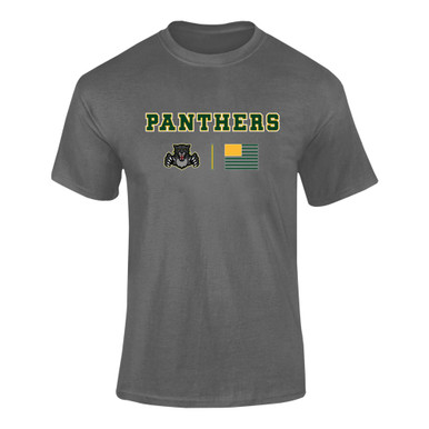Bruton Panthers Team Colors Flag Men's Premium SS T-Shirt