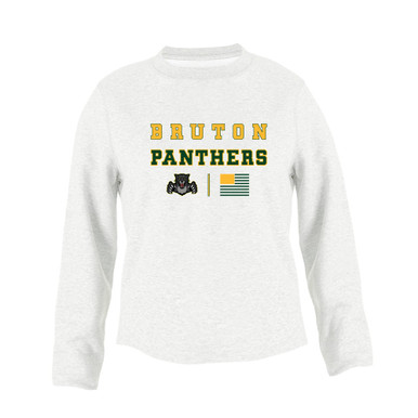 Bruton Panthers Spirit Flag Women's Sweatshirt