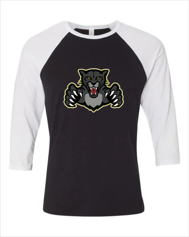 Bruton Panthers Mascot #1 Women's Baseball T-Shirt