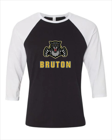 Bruton Panthers Mascot #2 Men's Baseball T-Shirt