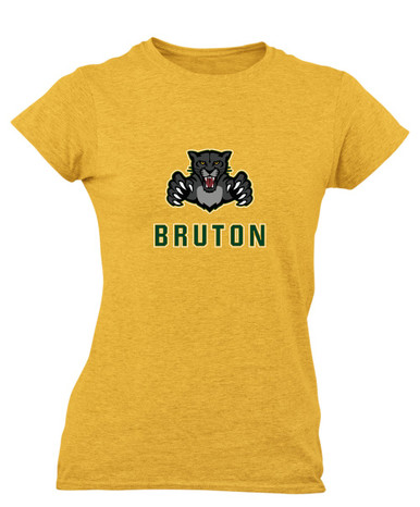 Bruton Panthers Mascot #2 Women's Premium SS T-Shirt