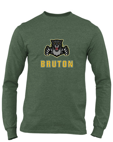Bruton Panthers Mascot #2 Men's Premium LS T-Shirt