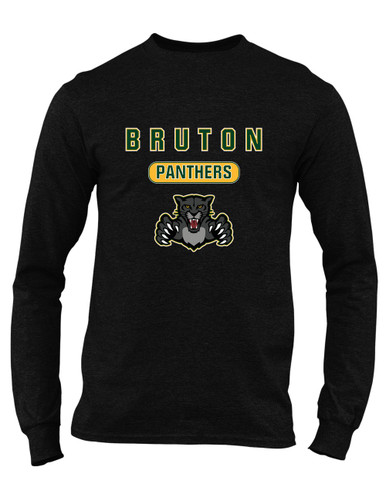Bruton Panthers Mascot #3 Men's Premium LS T-Shirt