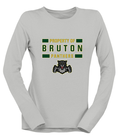 Bruton Panthers Property Of Women's Premium LS T-Shirt